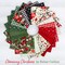 Floral Wideback (108 Inch) in Green (wb16358-green) | Charming Christmas | Kelsey Carlson | Riley Blake